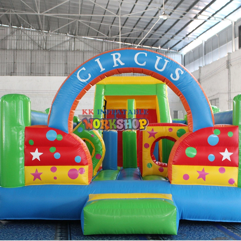 8mL Commercial Circus Inflatable Castle Bouncer Bouncy Playground Fun City 1