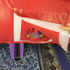 Combo del castillo de la gorila del alquiler de la fiesta de cumpleaños del camión de bomberos, casa inflable del salto del camión de la lucha contra el fuego 6