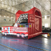 Combo del castillo de la gorila del alquiler de la fiesta de cumpleaños del camión de bomberos, casa inflable del salto del camión de la lucha contra el fuego 4