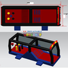 KK INFLATABLE transparent inflatable bouncy manufacturer for paradise 3