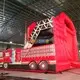 KK INFLATABLE fire truck shape big water slides various styles for playground 4