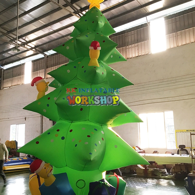 Giant inflatable Christmas Tree with LED Lights Built-in, Outdoor Christmas Decorations 1