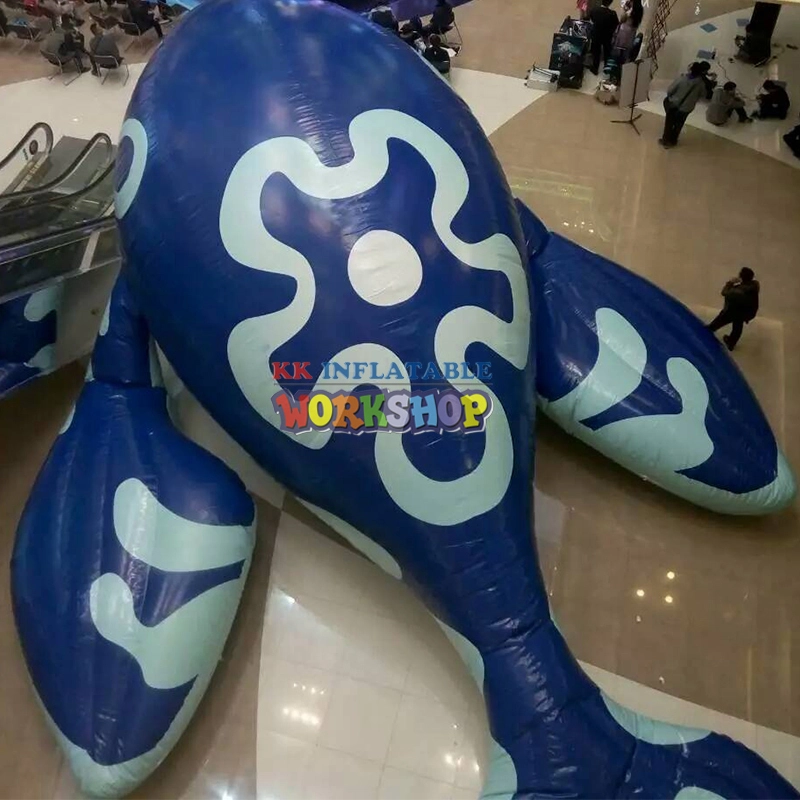 14Meters Giant Inflatable Blue Whale 1