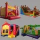 animated cartoon inflatable castle manufacturer for children KK INFLATABLE 2