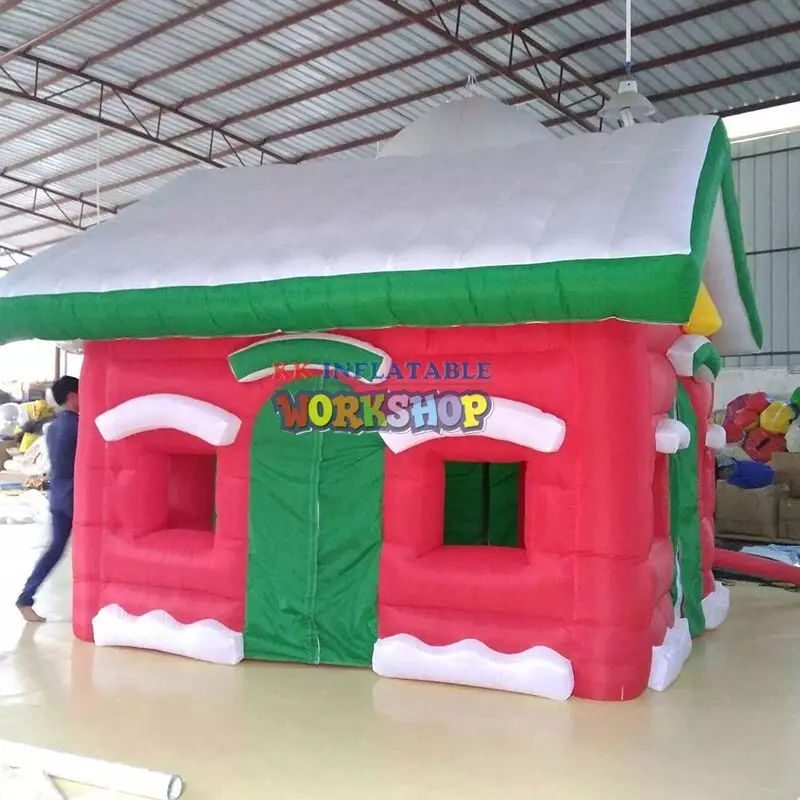 KK INFLATABLE colorful pump up tent good quality for ticketing house 4