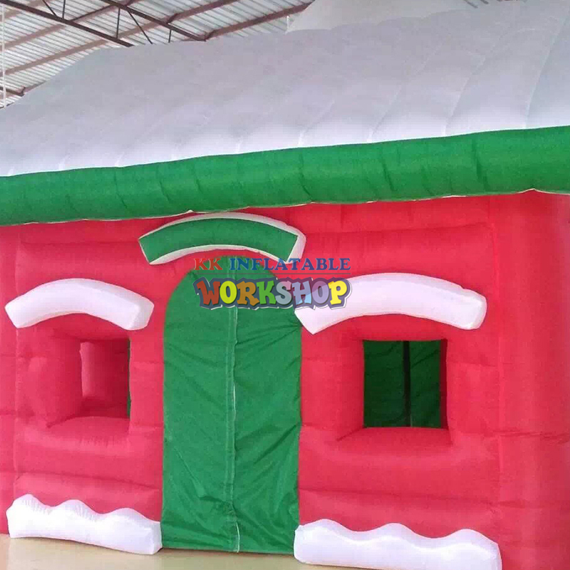 Casa de juguete casa inflable de Navidad 6