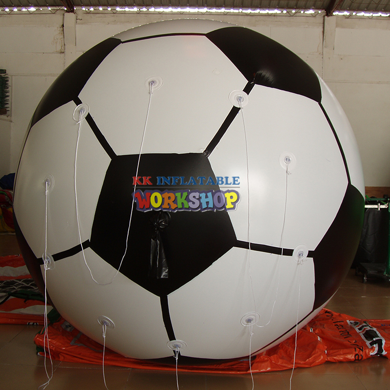 Fútbol inflable de helio de despegue de PVC 3