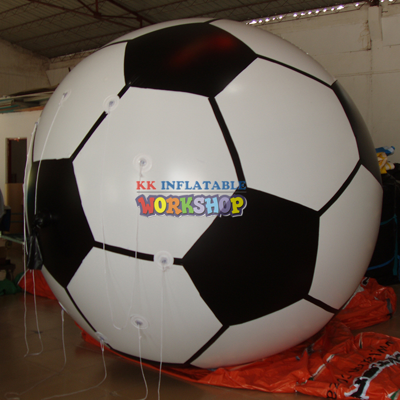 Fútbol inflable de helio de despegue de PVC 2