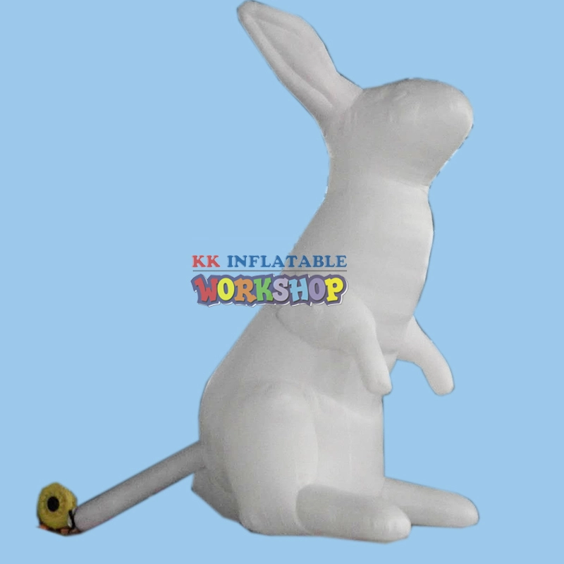 Popular outdoor white giant inflatable rabbit 1