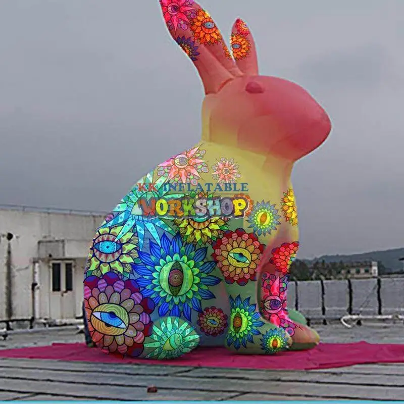 KK INFLATABLE waterproof yard inflatables colorful for shopping mall 3