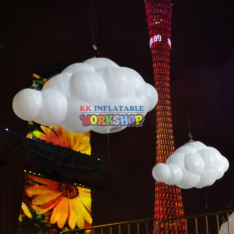 led lighting inflatable cloud party hanging used in advertisement 1