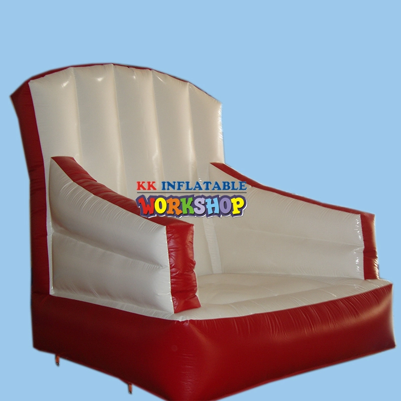 Inflatable lounger air sofa chair for camping beach portable water proof 1