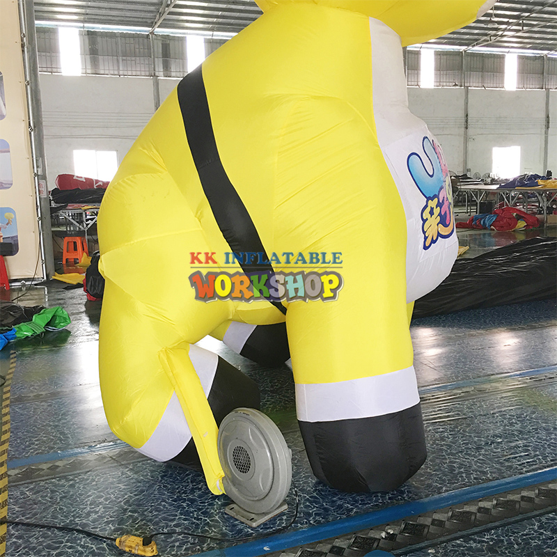 Inflable blando ambiental, ciervo saltador, juguetes, alce inflable 4