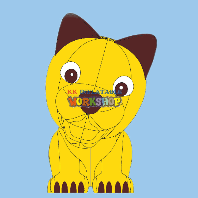 2024 new giant Inflatable realistic dogs experience the cuteness of inflatable dogs! 1