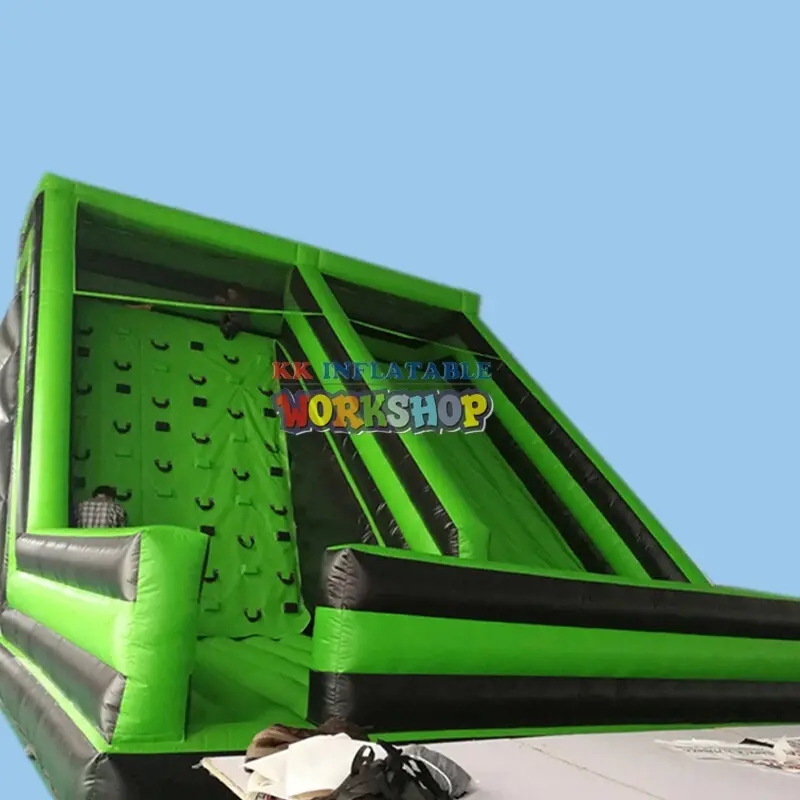 KK INFLATABLE giant kids climbing wall factory direct for paradise1 2