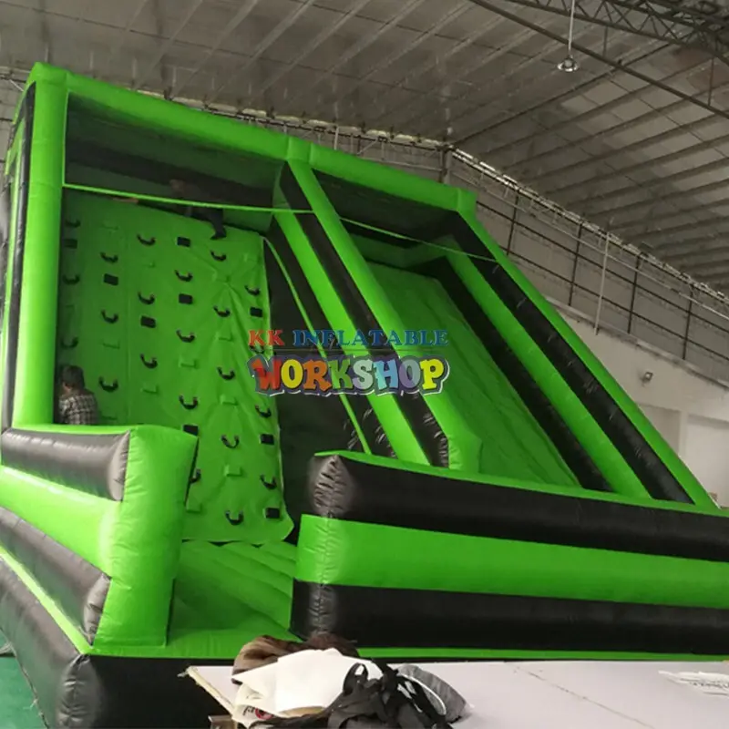KK INFLATABLE giant kids climbing wall factory direct for paradise1 3