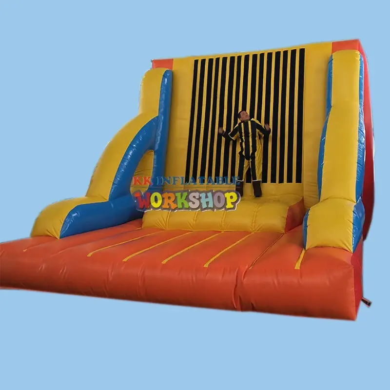 KK INFLATABLE pvc kids climbing wall manufacturer for for amusement park 2