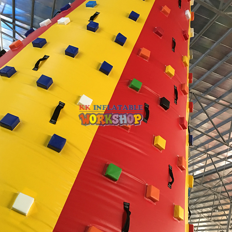 Saut gonflable, grand mur d'escalade, jeu de Sport, jeu de roche d'escalade gonflable 4