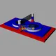 KK INFLATABLE trampoline rock climbing inflatable factory direct for training game 2