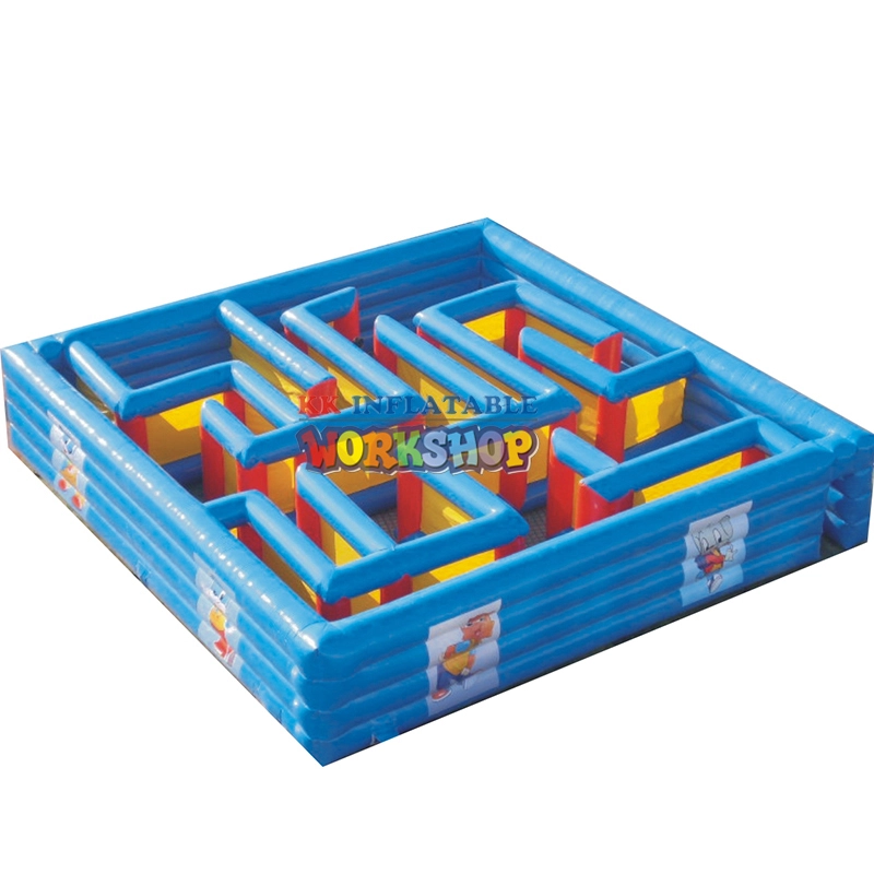 Popular Adults and Children's Inflatable maze game obstacle game 1