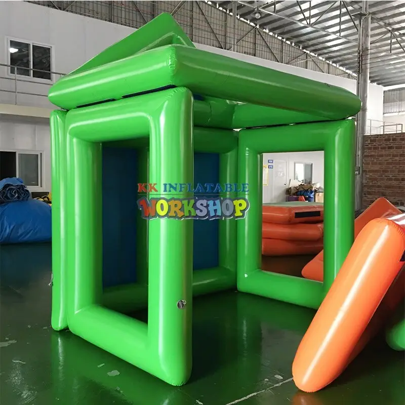 KK INFLATABLE portable kids climbing wall manufacturer for training game 3