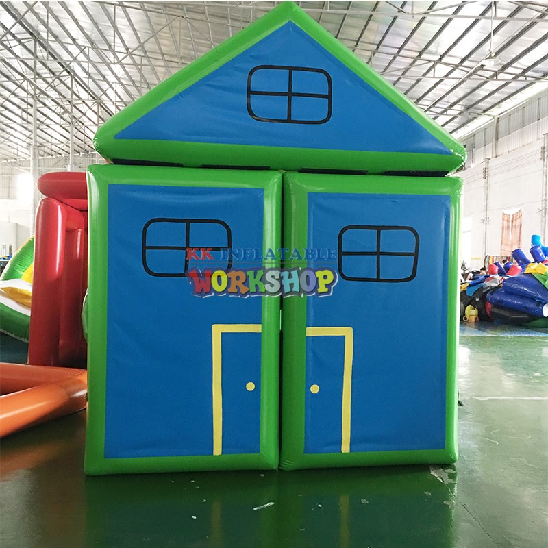 KK INFLATABLE portable kids climbing wall manufacturer for training game 4