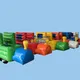 foam rock climbing inflatable wholesale for training game KK INFLATABLE 2