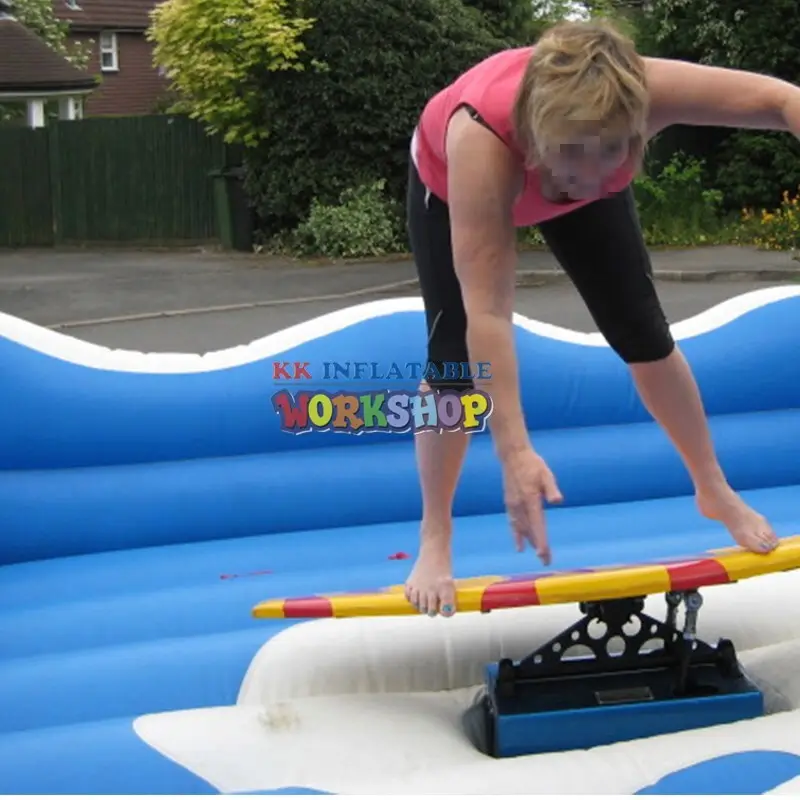 funny inflatable iceberg trampoline supplier for paradise 4