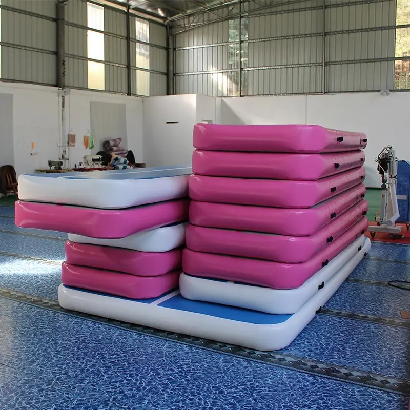 KK INFLATABLE quality kids climbing wall manufacturer for training game 4