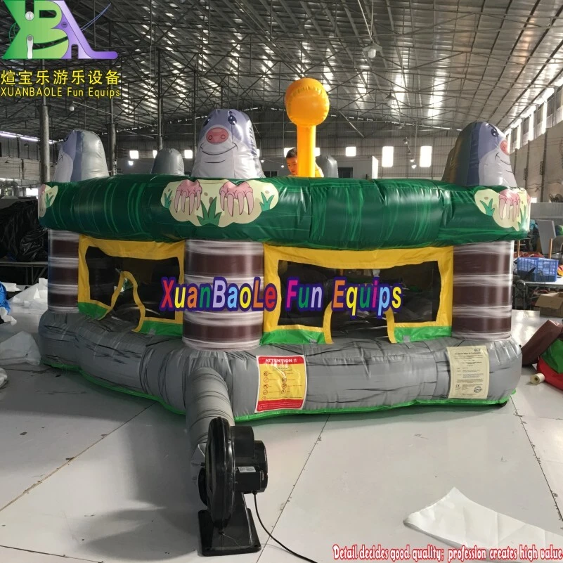Adults Meltdown Game Giant Human Inflatable Whack/ A Inflatable Mole for Sale 1