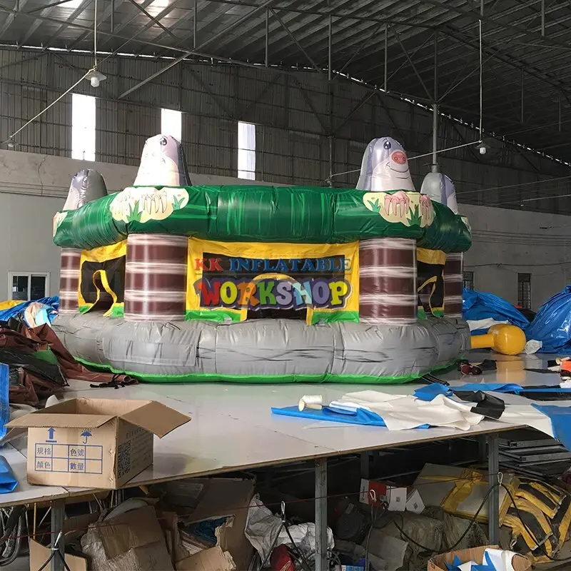 KK INFLATABLE funny kids climbing wall wholesale for training game 4