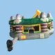 KK INFLATABLE funny kids climbing wall wholesale for training game 2
