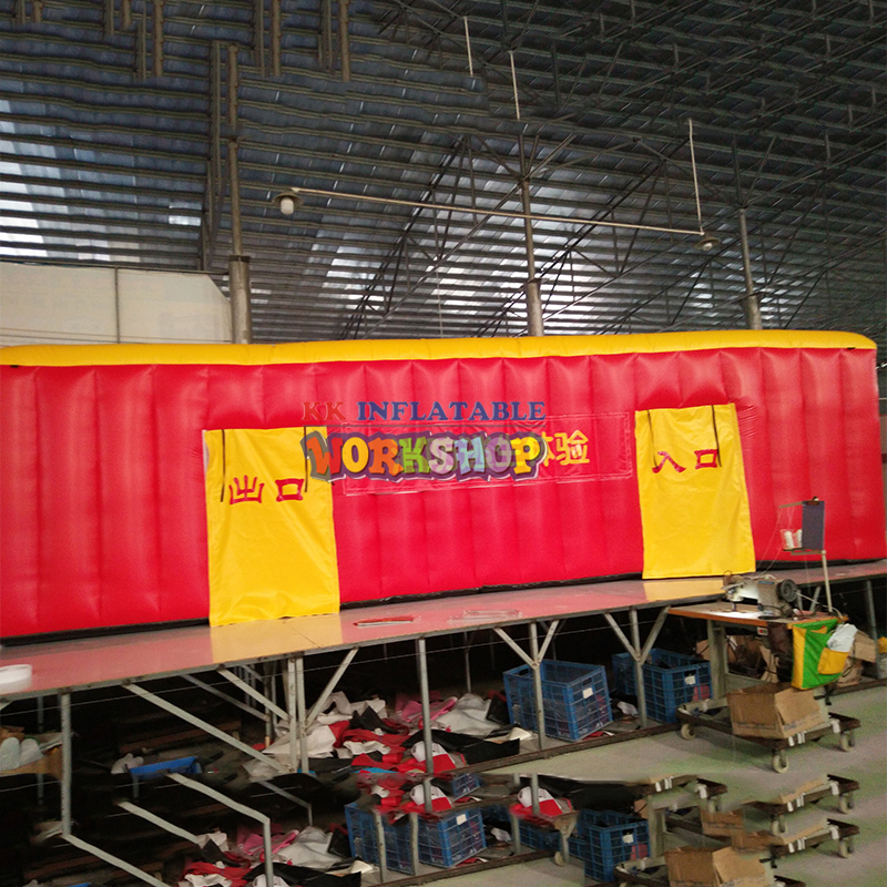 Children's Fire Education Tunnel - Imitation Room Inflatable Fire Safety Tent 3