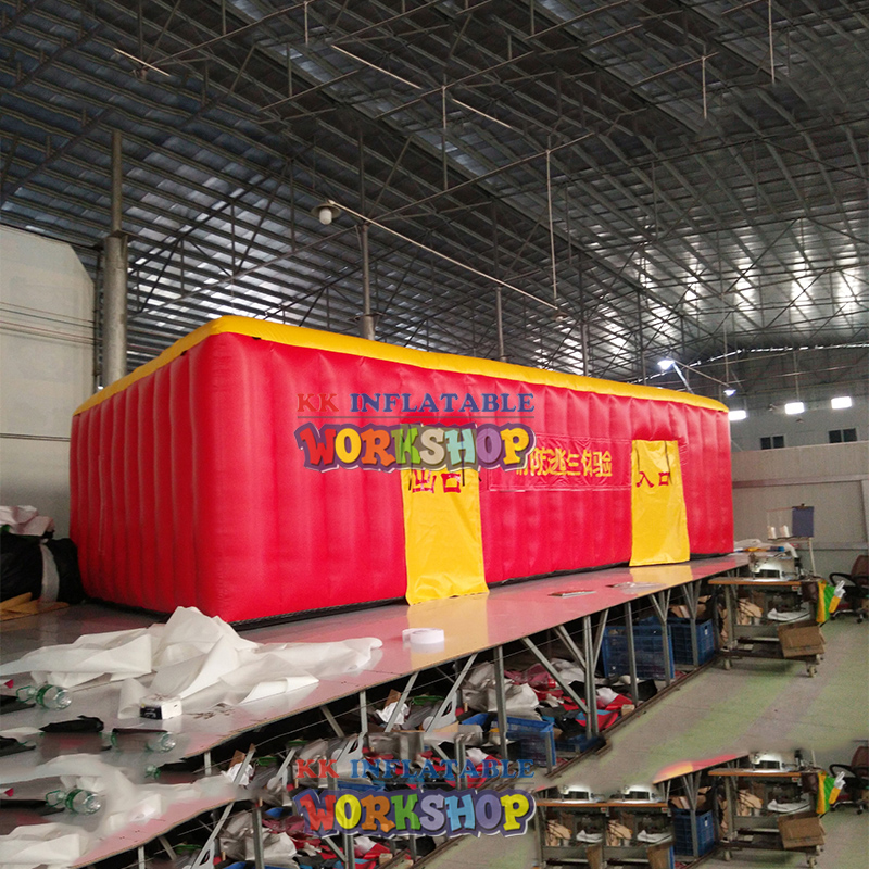 Children's Fire Education Tunnel - Imitation Room Inflatable Fire Safety Tent 4