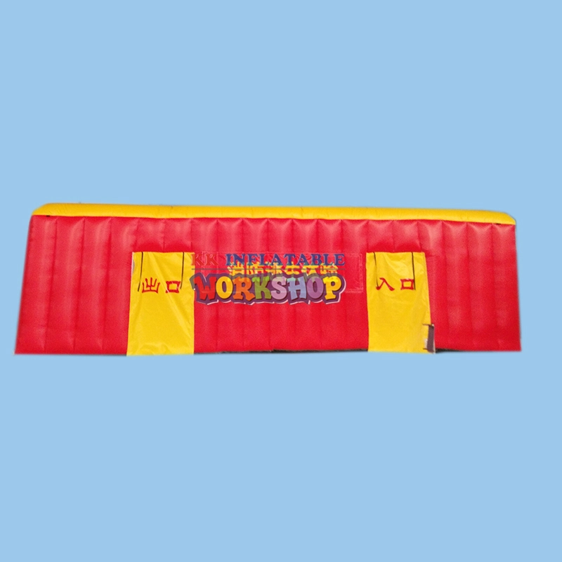 Children fire education tunnel imitation room inflatable fire safety tent 1