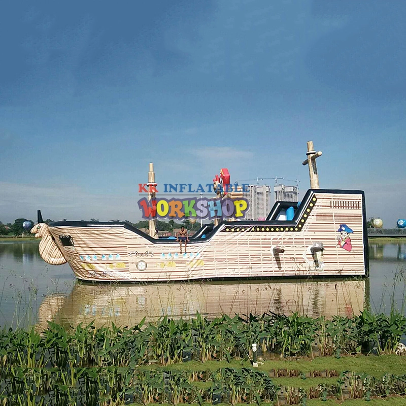 Giant advertising Commercial event decoration Inflatable Pirate Ship Inflatable boat 1