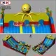 KK INFLATABLE trampoline inflatable castle factory direct for playground 4