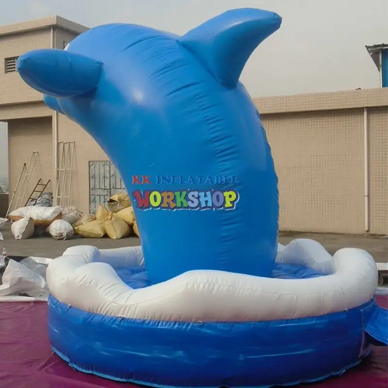 cartoon inflatable man character model for shopping mall KK INFLATABLE 4