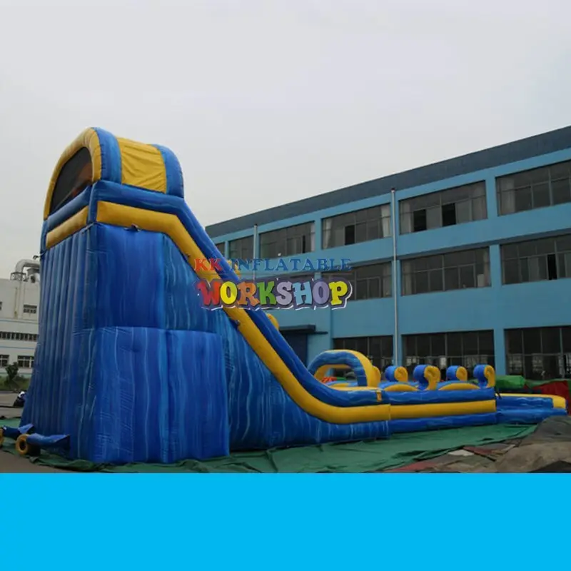 KK INFLATABLE heavy duty bouncy slide manufacturer for parks 2