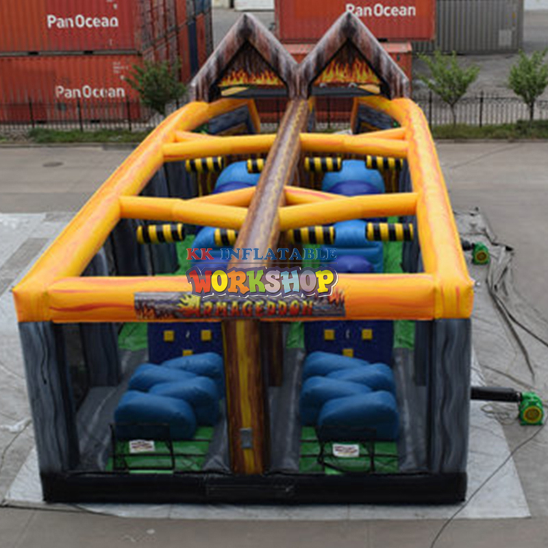 Giant Adult Inflatables Obstacle Course Indoor Playground Equipment ...
