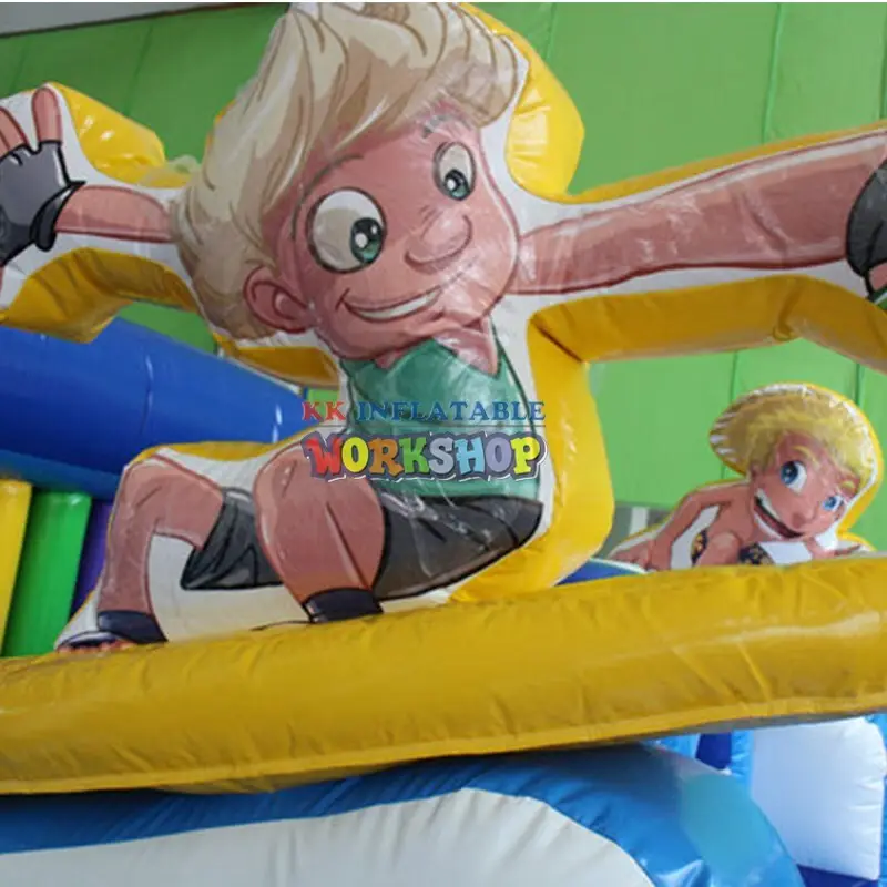 quality inflatable play center slide pool various styles for playground 5