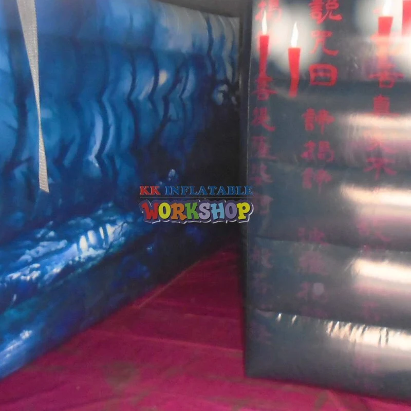 KK INFLATABLE funny obstacle course for kids supplier for adventure 6