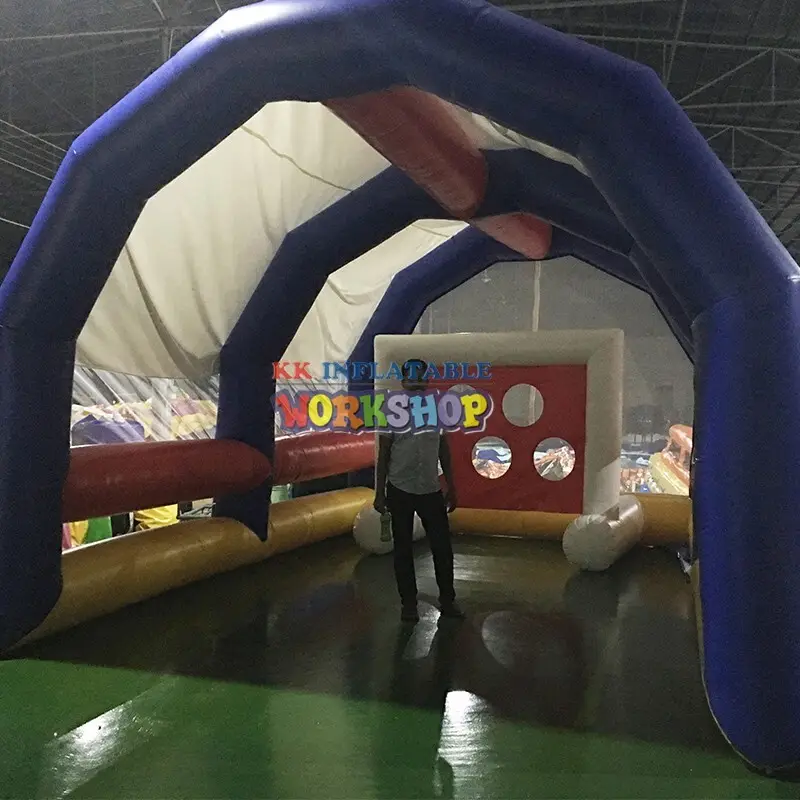 KK INFLATABLE quality kids climbing wall trampoline for paradise 5