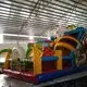 portable inflatable castle jumping colorful for children 7
