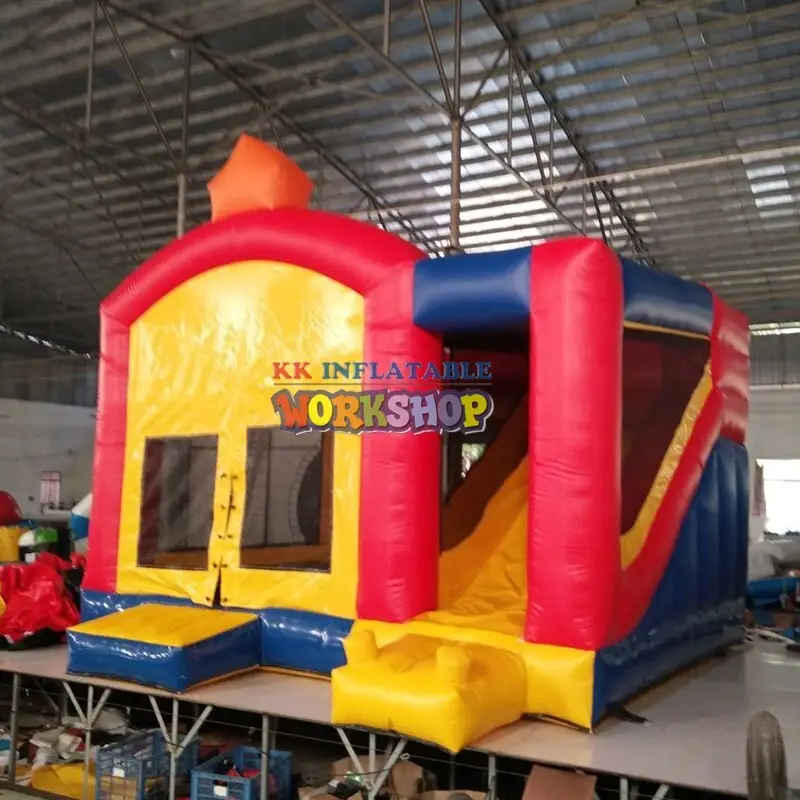attractive moon bounce fire truck factory direct for paradise 3