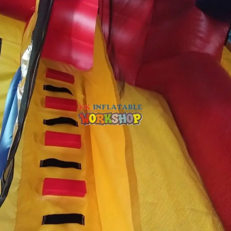 attractive moon bounce fire truck factory direct for paradise 5