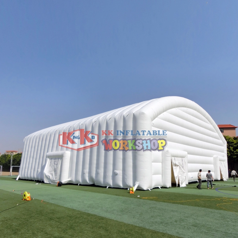 Giant outdoor white inflatable tent for events 1