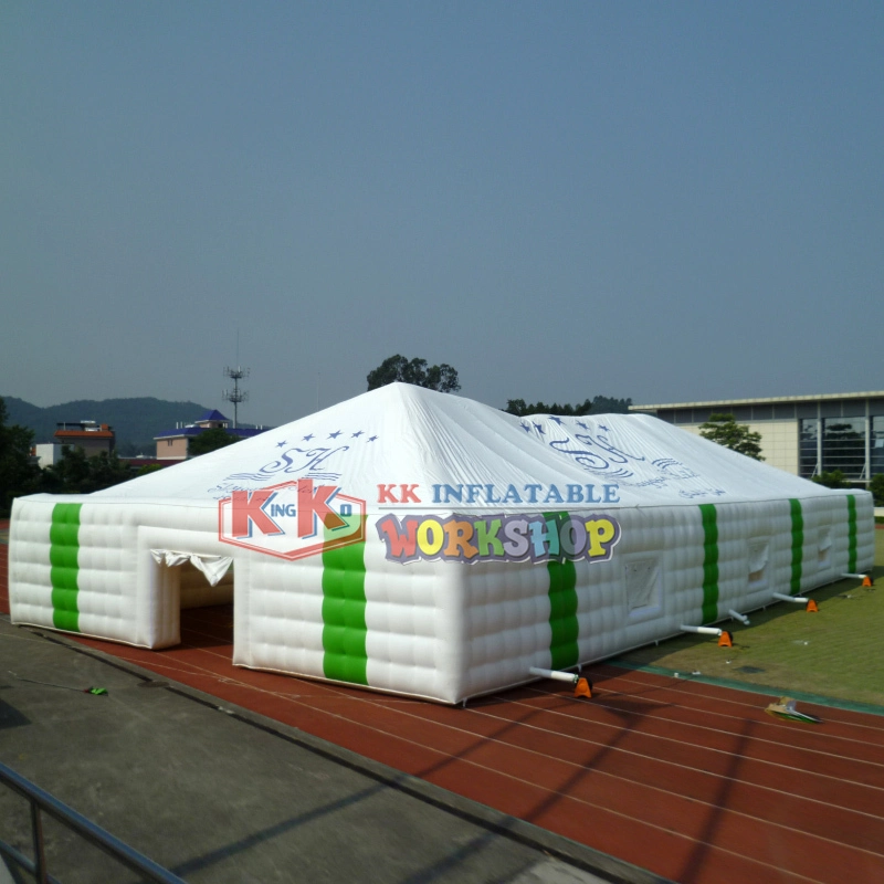 large PVC Inflatable Camping Tent 20m Cube Inflatable Marquee, Inflatable Tent for Exhibition Advertising 1