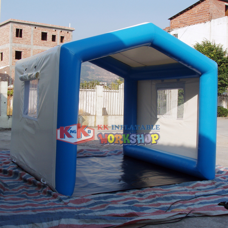 Custom made Car Parking Inflatable Air Tent / inflatable Garage Tent In Anti - UV PVC Tarpaulin 4