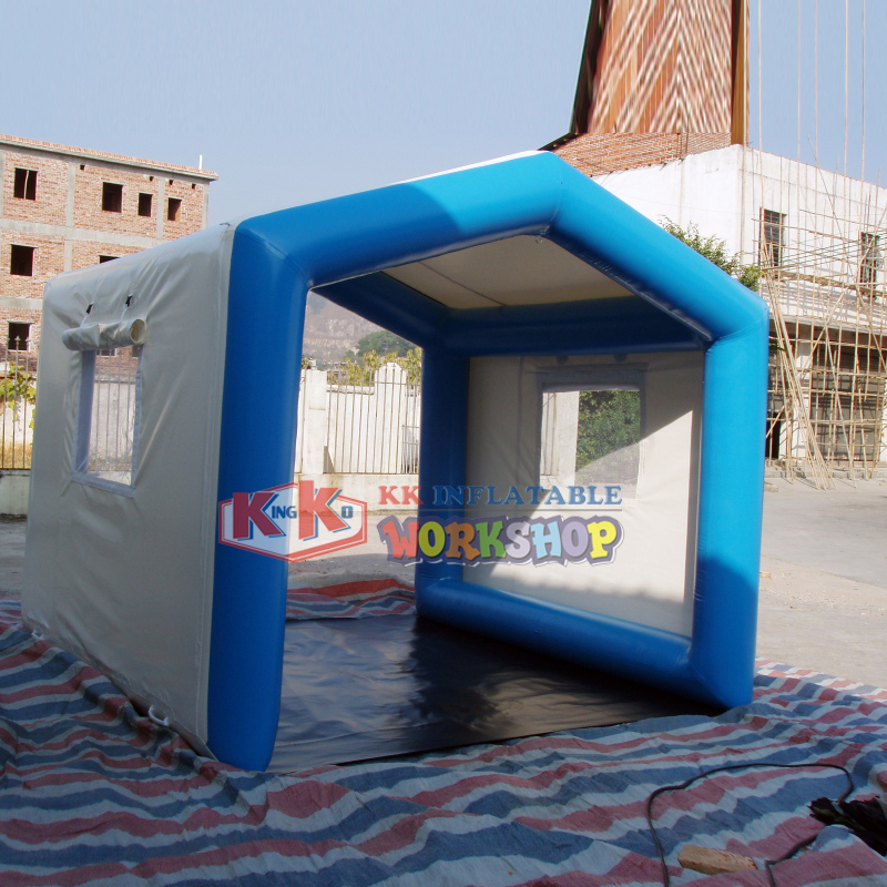 Custom made Car Parking Inflatable Air Tent / inflatable Garage Tent In Anti - UV PVC Tarpaulin 2